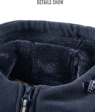 Verwarmde Heren Jas – Fleece Softshell, Thermisch en Ademend, Outdoor en Sport