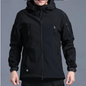 Softshell Heren Jas – Waterafstotend, Fleece Gevoerd en Thermisch, Outdoor en Hiking