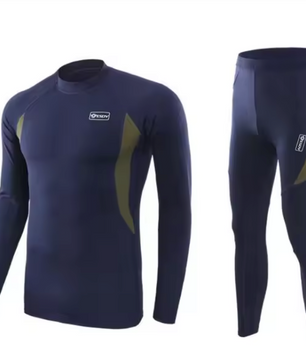 Thermisch Ondergoed Heren Set – Compressie Fleece, Sneldrogend en Ademend