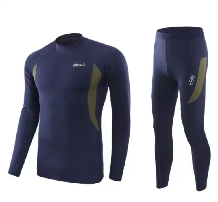 Thermisch Ondergoed Heren Set – Compressie Fleece, Sneldrogend en Ademend