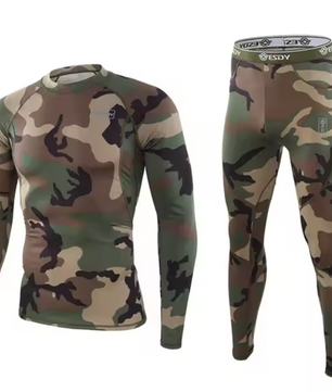 Thermisch Ondergoed Heren Set – Compressie Fleece, Sneldrogend en Ademend