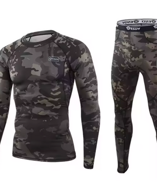 Thermisch Ondergoed Heren Set – Compressie Fleece, Sneldrogend en Ademend