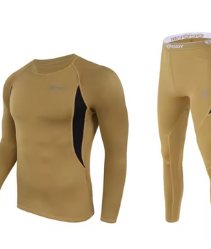 Thermisch Ondergoed Heren Set – Compressie Fleece, Sneldrogend en Ademend