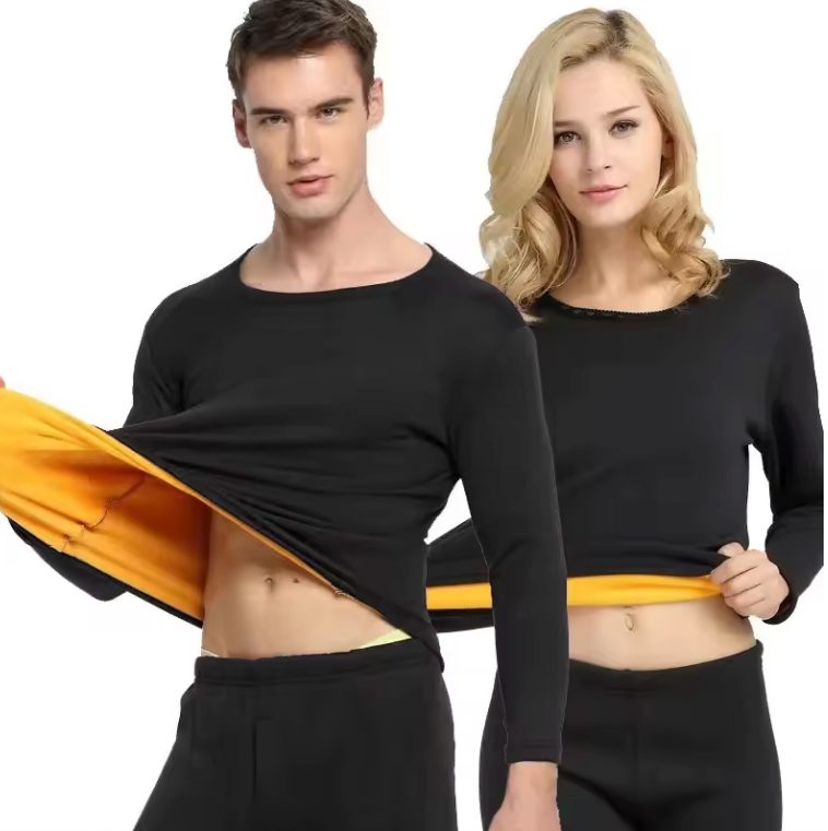 Thermisch Ondergoed Set – Fleece Basislaag, Warm en Comfortabel, Unisex