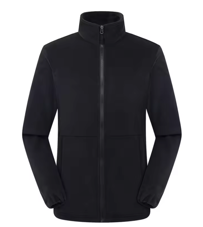 Polar Fleece Jas – Lichtgewicht, Warm en Comfortabel met Rits en Zakken