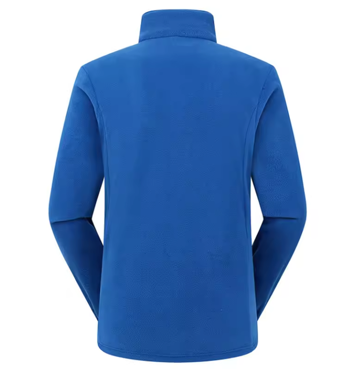 Polar Fleece Jas – Lichtgewicht, Warm en Comfortabel met Rits en Zakken