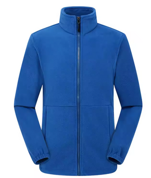 Polar Fleece Jas – Lichtgewicht, Warm en Comfortabel met Rits en Zakken