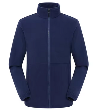 Polar Fleece Jas – Lichtgewicht, Warm en Comfortabel met Rits en Zakken