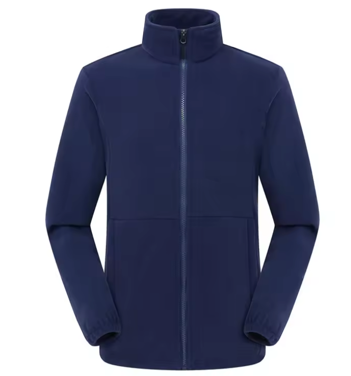 Polar Fleece Jas – Lichtgewicht, Warm en Comfortabel met Rits en Zakken