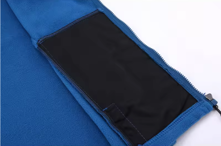 Polar Fleece Jas – Lichtgewicht, Warm en Comfortabel met Rits en Zakken