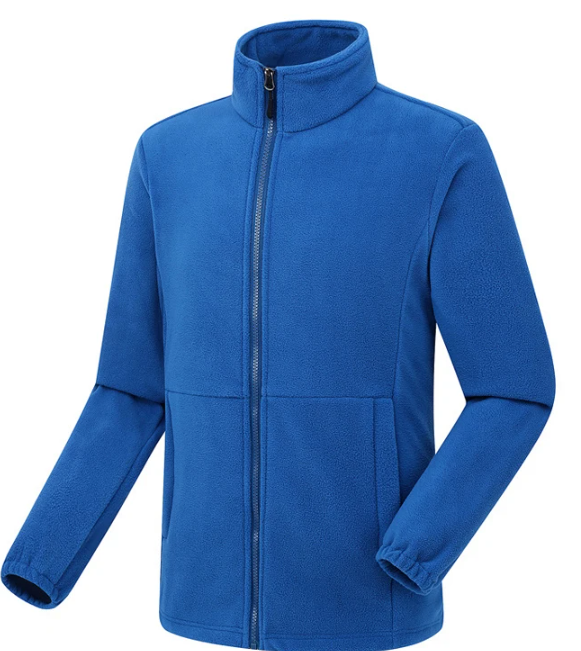 Polar Fleece Jas – Lichtgewicht, Warm en Comfortabel met Rits en Zakken