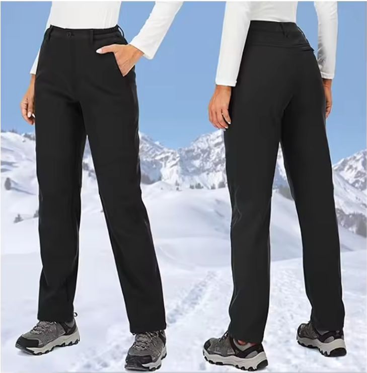 Thermische Outdoor Broek Dames – Winddicht, Waterafstotend en Warm, Hiking en Winter