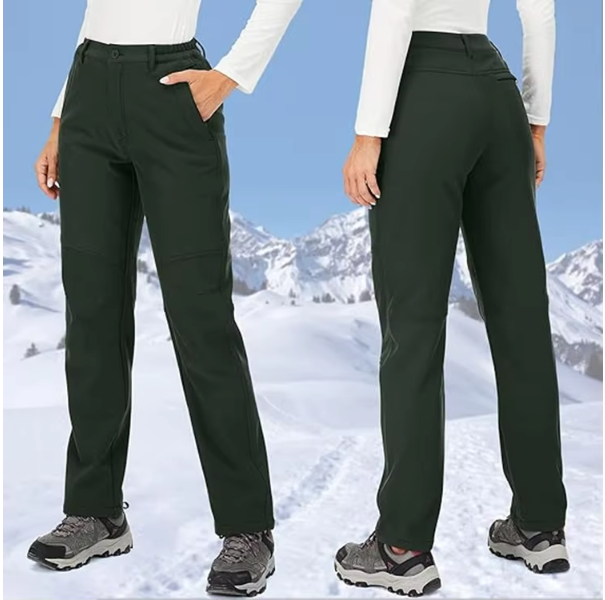 Thermische Outdoor Broek Dames – Winddicht, Waterafstotend en Warm, Hiking en Winter