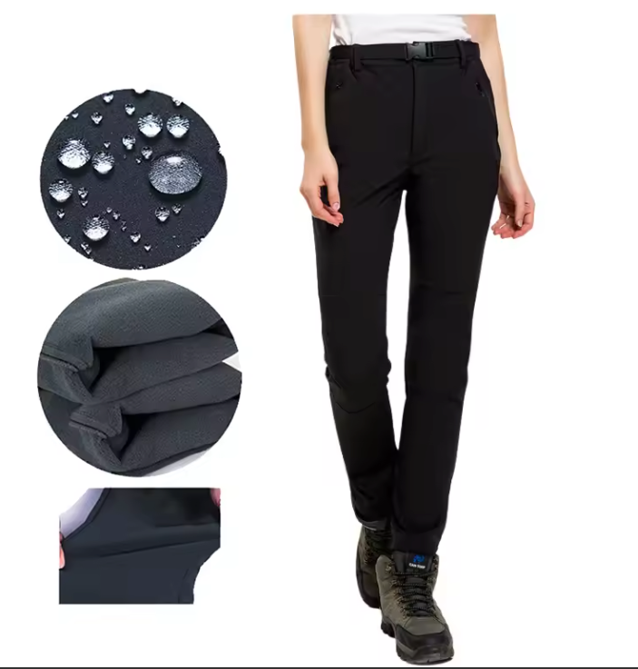 Thermische Outdoor Broek Dames – Waterafstotend, Winddicht en Warm, Ski en Hiking