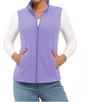 Fleece Bodywarmer Dames – Mouwloos, Warm en Lichtgewicht met Rits en 4 Zakken