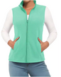 Fleece Bodywarmer Dames – Mouwloos, Warm en Lichtgewicht met Rits en 4 Zakken
