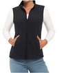 Fleece Bodywarmer Dames – Mouwloos, Warm en Lichtgewicht met Rits en 4 Zakken