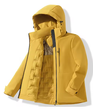 Unisex Winterjas – Waterdicht, Winddicht en Fleece Gevoerd, Outdoor en Ski