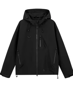 Unisex Outdoor Jas – Waterafstotend, Winddicht en Lichtgewicht, Hiking en Camping