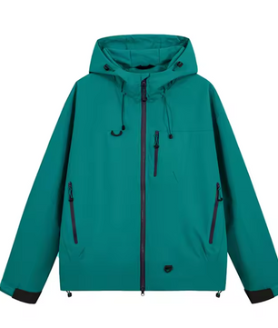 Unisex Outdoor Jas – Waterafstotend, Winddicht en Lichtgewicht, Hiking en Camping