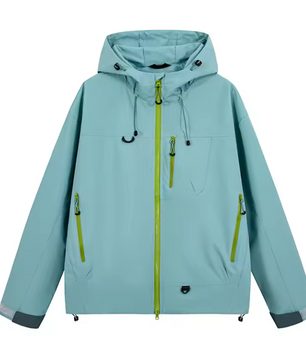 Unisex Outdoor Jas – Waterafstotend, Winddicht en Lichtgewicht, Hiking en Camping