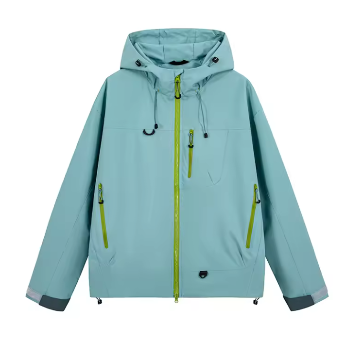 Unisex Outdoor Jas – Waterafstotend, Winddicht en Lichtgewicht, Hiking en Camping