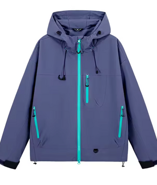 Unisex Outdoor Jas – Waterafstotend, Winddicht en Lichtgewicht, Hiking en Camping