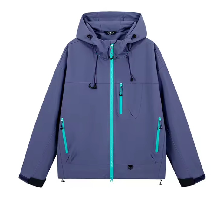 Unisex Outdoor Jas – Waterafstotend, Winddicht en Lichtgewicht, Hiking en Camping
