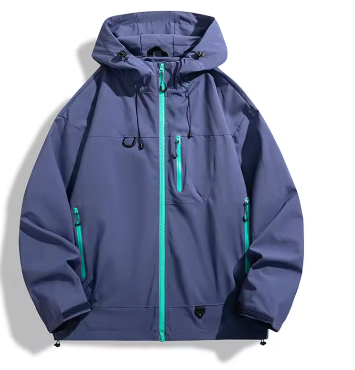 nisex Windbreaker Jas – Waterafstotend, Winddicht en Lichtgewicht, Hiking en Outdoor