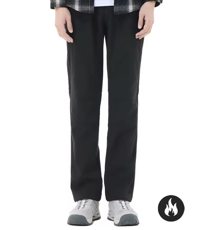 Thermische Outdoor Broek Heren – Waterafstotend, Winddicht en Fleece Gevoerd, Hiking en Ski