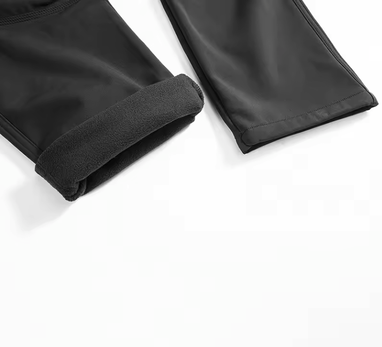 Thermische Outdoor Broek Heren – Waterafstotend, Winddicht en Fleece Gevoerd, Hiking en Ski