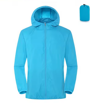 Unisex Regenjas – Waterafstotend, Winddicht en Lichtgewicht met UV-bescherming