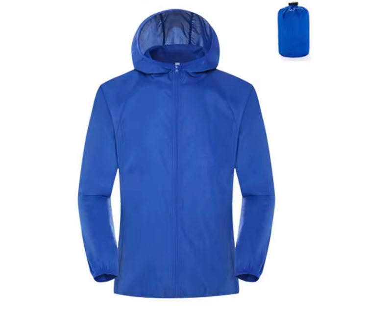 Unisex Regenjas – Waterafstotend, Winddicht en Lichtgewicht met UV-bescherming