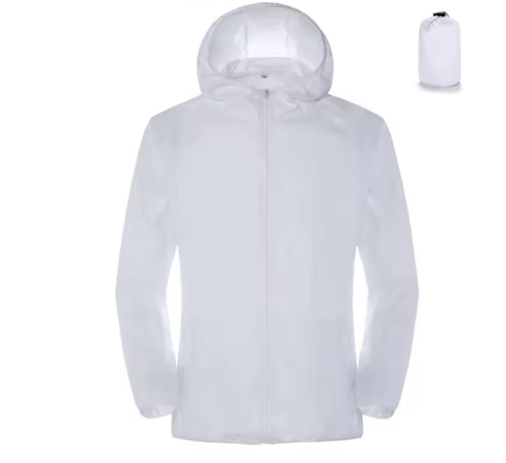 Unisex Regenjas – Waterafstotend, Winddicht en Lichtgewicht met UV-bescherming
