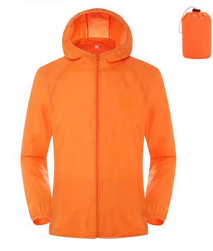 Unisex Regenjas – Waterafstotend, Winddicht en Lichtgewicht met UV-bescherming
