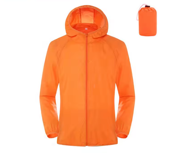 Unisex Regenjas – Waterafstotend, Winddicht en Lichtgewicht met UV-bescherming