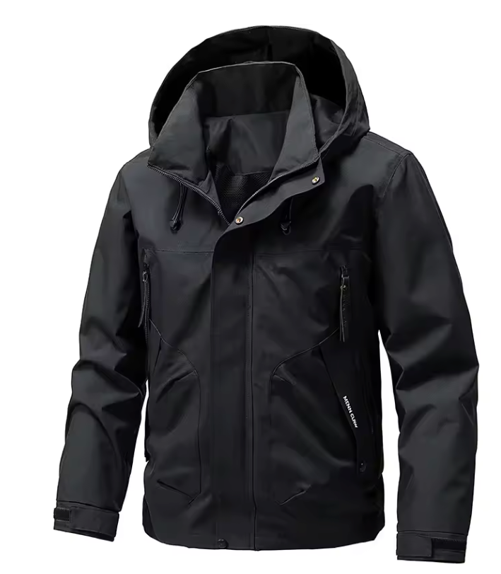 Unisex Outdoor Jas – Waterafstotend, Winddicht en Ademend, Hiking en Camping