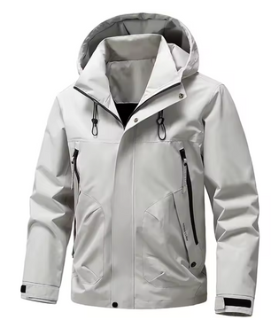 Unisex Outdoor Jas – Waterafstotend, Winddicht en Ademend, Hiking en Camping