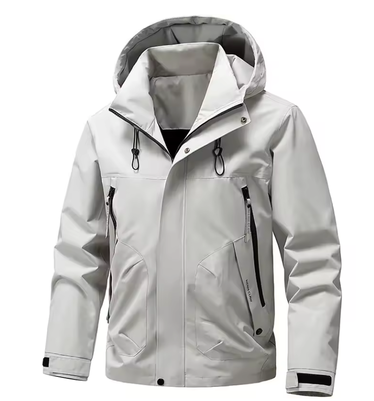 Unisex Outdoor Jas – Waterafstotend, Winddicht en Ademend, Hiking en Camping