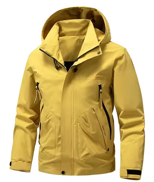 Unisex Outdoor Jas – Waterafstotend, Winddicht en Ademend, Hiking en Camping