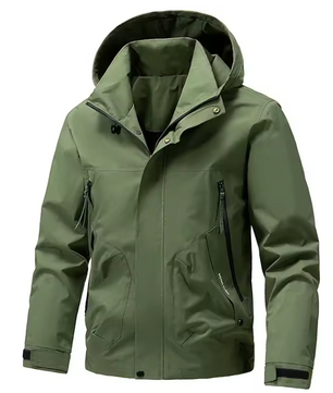 Unisex Outdoor Jas – Waterafstotend, Winddicht en Ademend, Hiking en Camping