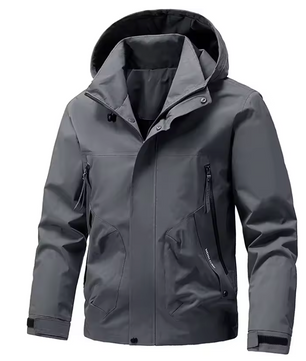 Unisex Outdoor Jas – Waterafstotend, Winddicht en Ademend, Hiking en Camping