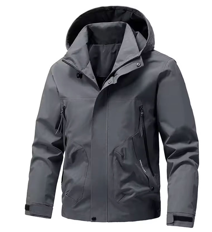 Unisex Outdoor Jas – Waterafstotend, Winddicht en Ademend, Hiking en Camping