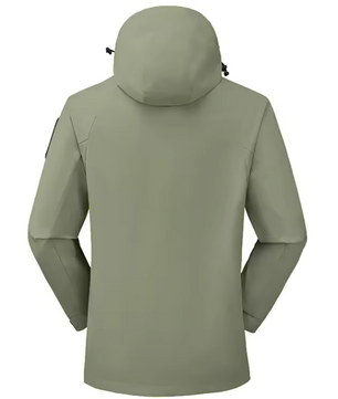 Unisex Outdoor Regenjas – Waterafstotend, Winddicht en Ademend, Hiking en Camping