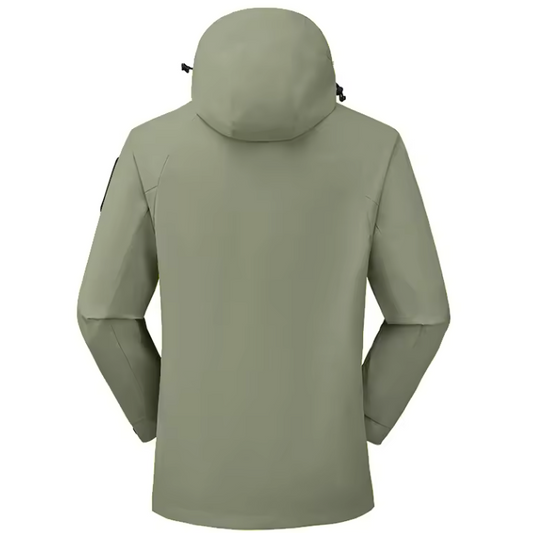 Unisex Outdoor Regenjas – Waterafstotend, Winddicht en Ademend, Hiking en Camping