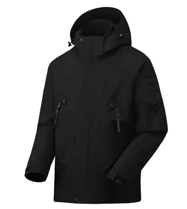 Unisex Outdoor Regenjas – Waterafstotend, Winddicht en Ademend, Hiking en Camping