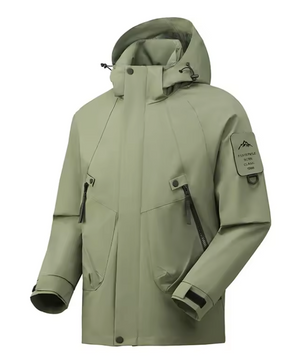 Unisex Outdoor Regenjas – Waterafstotend, Winddicht en Ademend, Hiking en Camping