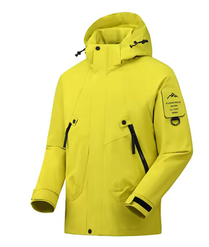 Unisex Outdoor Regenjas – Waterafstotend, Winddicht en Ademend, Hiking en Camping