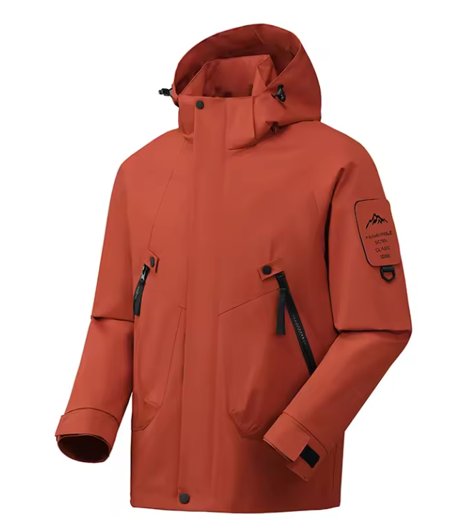 Unisex Outdoor Regenjas – Waterafstotend, Winddicht en Ademend, Hiking en Camping
