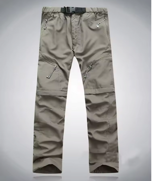 Heren Outdoor Cargo Broek – Afritsbaar, Sneldrogend en Stretch, Hiking en Camping